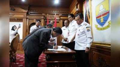 Gubernur Al Haris Tetapkan Direksi Baru PT. JII, Dorong Percepatan PI 10 Persen untuk Tambah PAD Jambi