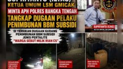 Dugaan Gudang Penimbunan BBM Subsidi jenis Pertalite “Warga Sebut Milik Rian Cs” LSM Gmicak Minta APH Polres Bangka Tengah diminta Tindak Tegas