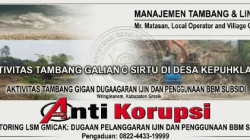 Tambang Galian di Kepuhklagen, Kecamatan Wringinanom “Ketua Umum LSM Gmicak Minta Kepolisian Sidak dan Usut Pengusaha