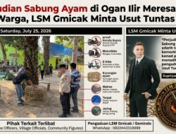 Perjudian Sabung Ayam di Ogan ilir Meresahkan Warga, LSM Gmicak Minta Usut Tuntas