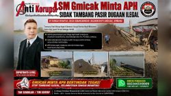 LSM Gmicak Minta APH Sidak Tambang Pasir dugaan ilegal di Sungai Brantas, Desa Gebangbunder, Kecamatan Plandaan, Jombang