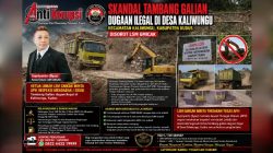 Ketua Umum LSM Gmicak Minta APH inspeksi mendadak / Sidak Tambang Galian dugaan Ilegal di Kaliwungu, Kudus