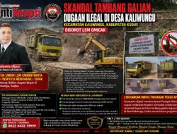 Ketua Umum LSM Gmicak Minta APH inspeksi mendadak / Sidak Tambang Galian dugaan Ilegal di Kaliwungu, Kudus