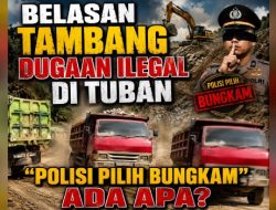 Belasan Tambang Dugaan Ilegal di Bancar dan Sekitarnya Merusak Ekosistem “Polres Tuban Milih Bungkam