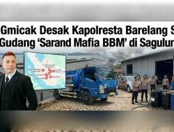 LSM Gmicak Minta Kapolresta Balerang, Kombes Pol. Anggoro Wicaksono, Sidak Gudang Kawasan SB, Sagulung diduga Sarang Mafia BBM Solar Subsidi