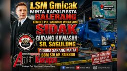 LSM Gmicak Minta Kapolresta Balerang Sidak Sidak Pergudangan Kawasan SB, Sagulung diduga Sarang Mafia BBM Solar Subsidi