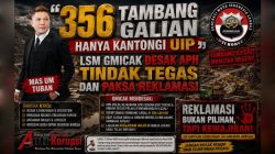 356 Tambang Galian Hanya Kantongi UIP ” LSM Gmicak Desak APH Tindak Tegas dan Paksa Reklamasi