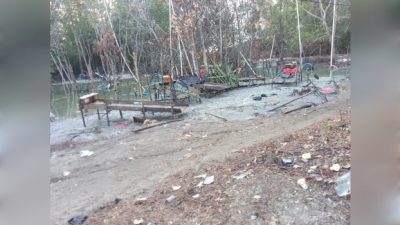Dugaan Tambang Ilegal Jenis User-User Rusak Hutan Bakau di Kampung Pait Jaya, Desa Belo Laut, Kec. Mentok, Bangka Barat