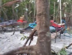 Kampung Pait Jaya, Desa Belo Laut, Kec. Mentok, Bangka Barat Hancur oleh Penambang User-User