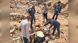 Pertambangan ilegal di KJUB, Disidak, 15 Alat diamankan Polres Bangka Barat