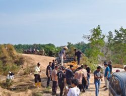 Polsek Tempilang Tertibkan Tambang Ilegal di KJUB, Desa Benteng, 15 Peralatan Diamankan