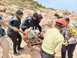 Merusak Ekosistem, Tambang Ilegal di Bangka Barat ditertibkan Aparat Penegak Hukum