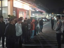 Konvoi Diduga Pesilat di Gondang Mojokerto Dibubarkan, Belasan Orang Diamankan